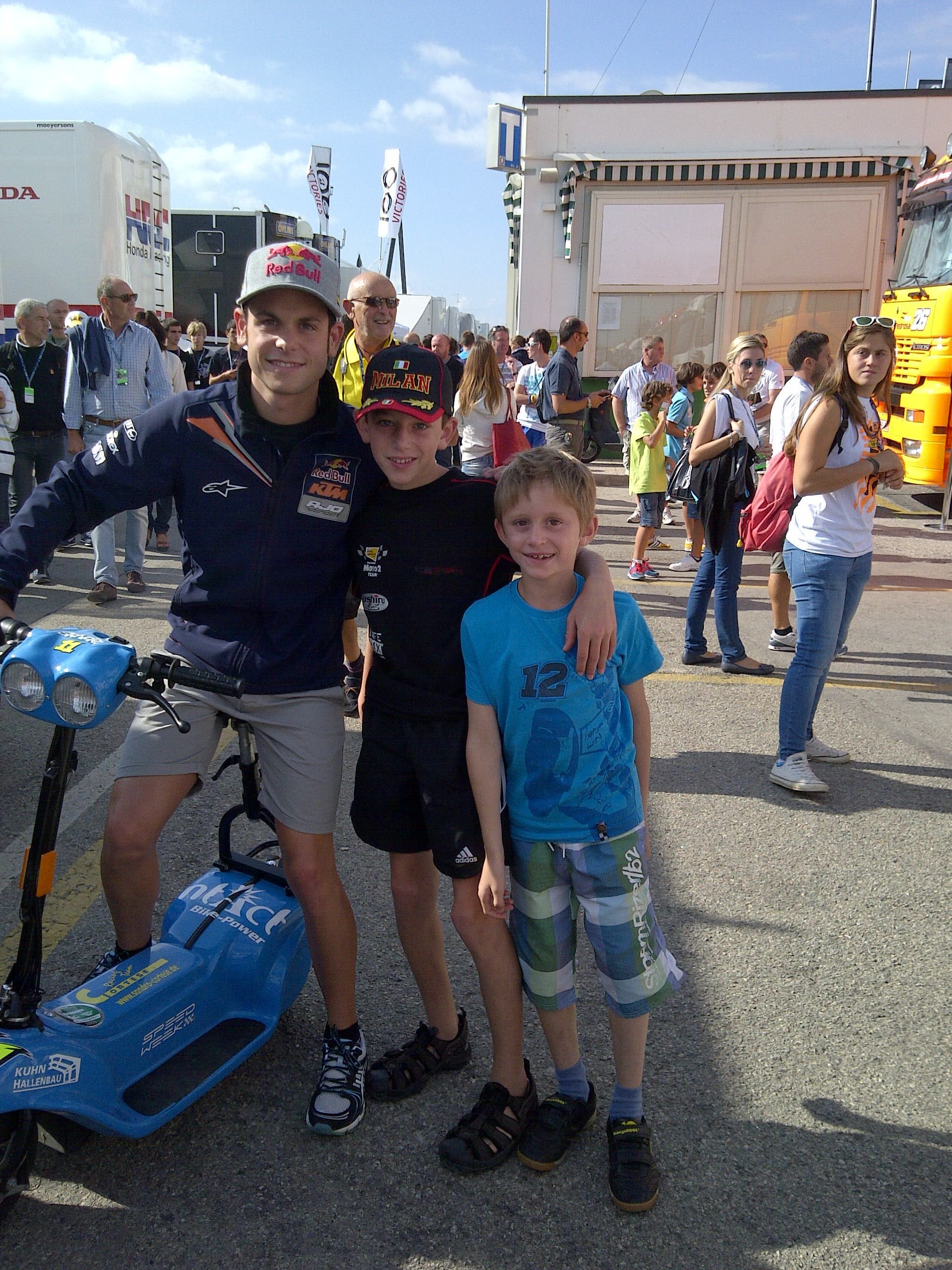mit Sandro Cortese